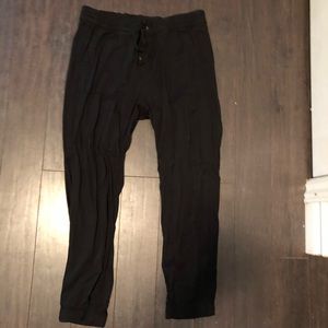 Black old navy joggers. Size medium.